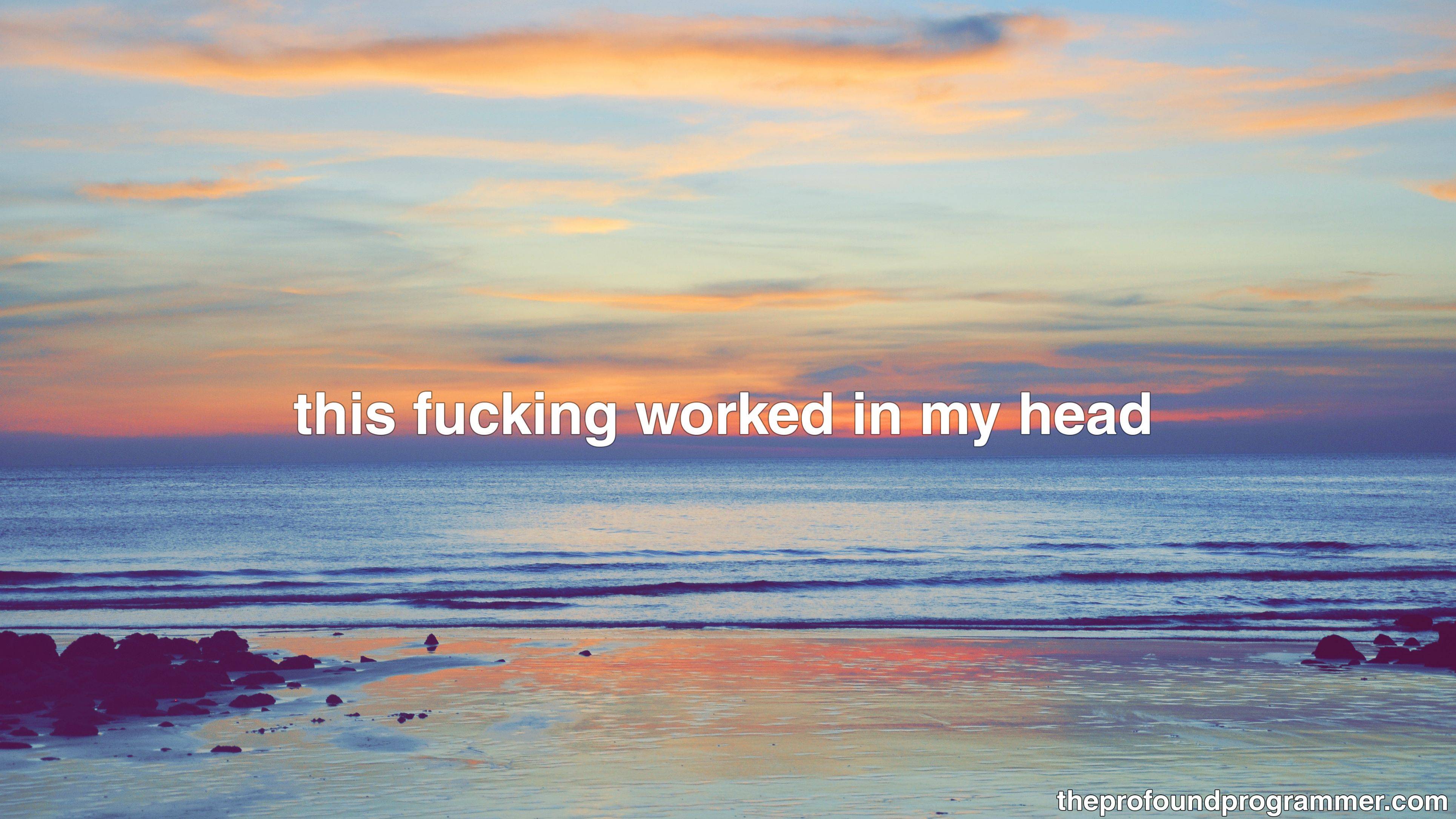 The Profound Programmer